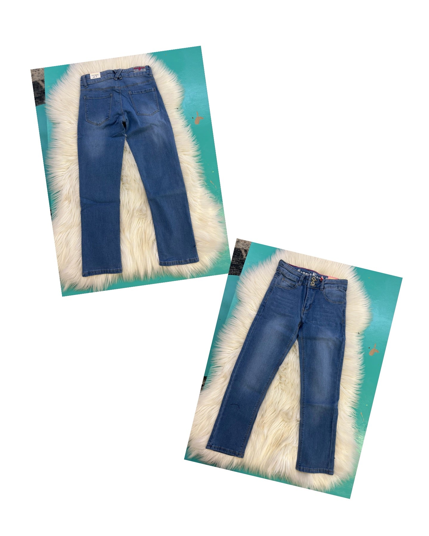 Medium Wash Basic Fit Tween Jeans