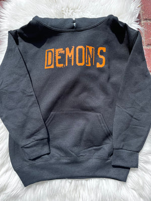 Demons Youth Hoodies Grey