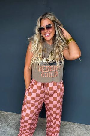 PREORDER- CHECKER POP PANTS