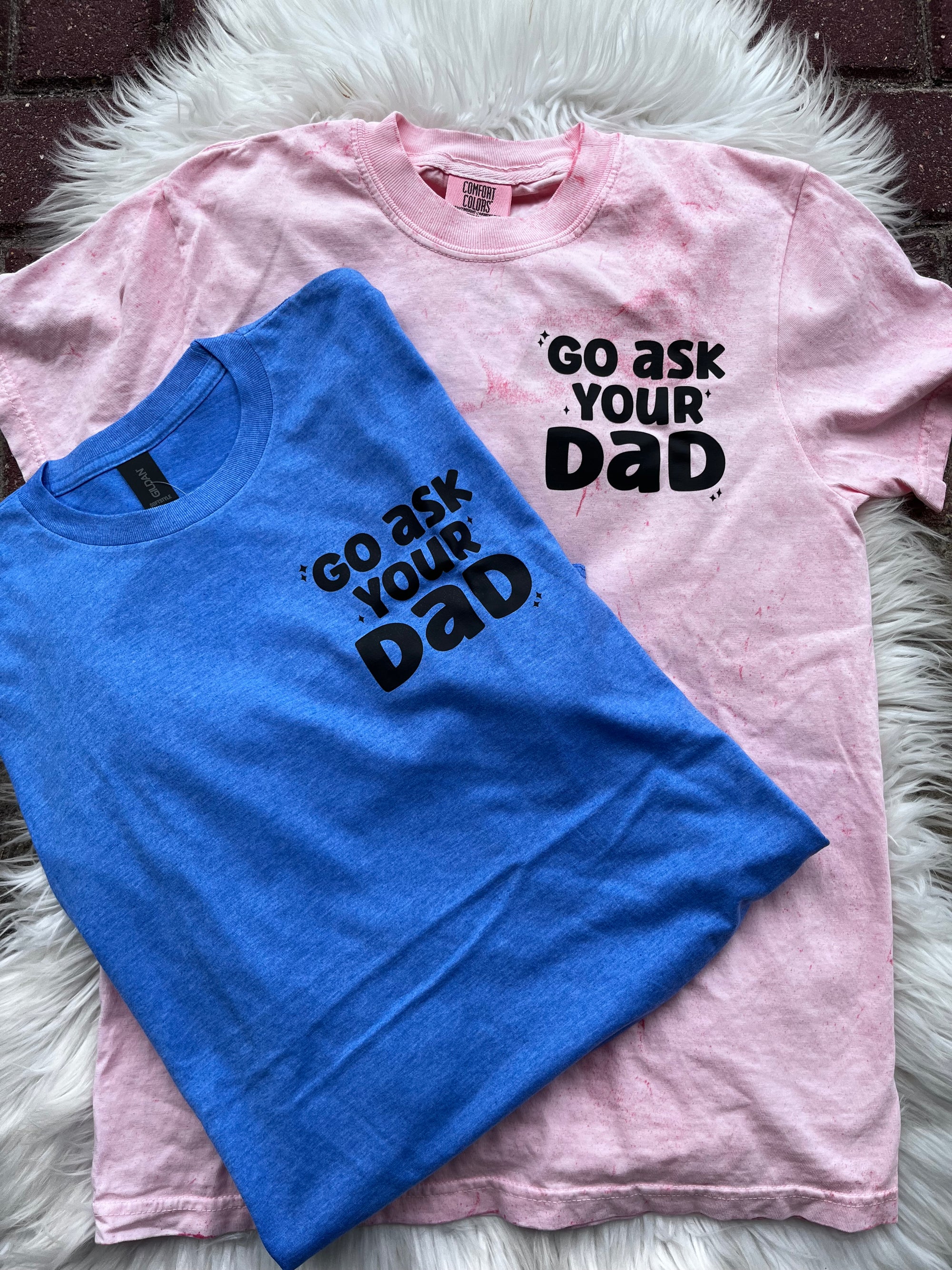 Go Ask Your Dad Pocket T-Shirt Hisbiscious