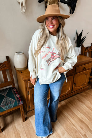 PREORDER- RANCH GIRL CLASSIC CREW PULLOVER