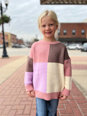 Block Sweater Adult (Mommy & Me)