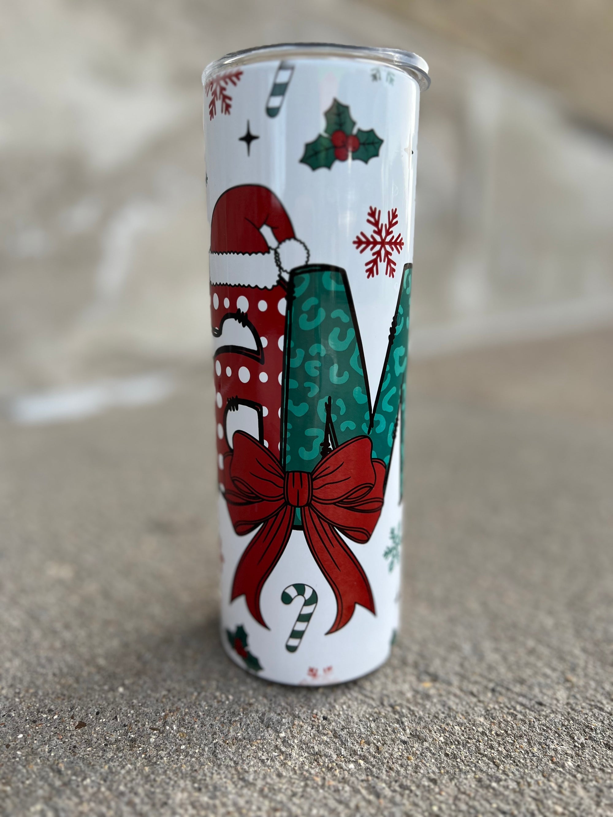 Christmas Mama, Tree Snack Tumbler