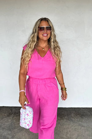 PREORDER- LAURA CROP PANT SET
