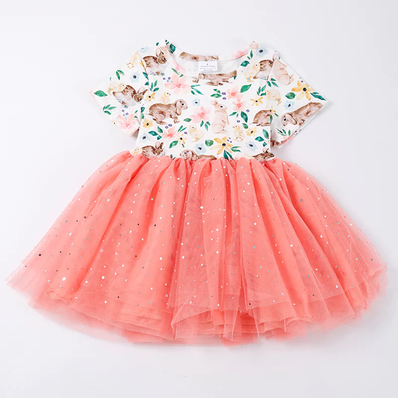 Bunny Floral Tulle Dress (pre-order)