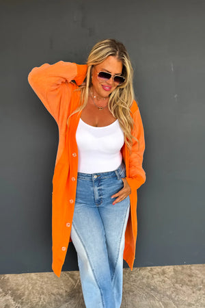 Desi Sweatshirt Cardigan (Pre-Order Closes 6/10 @9p)