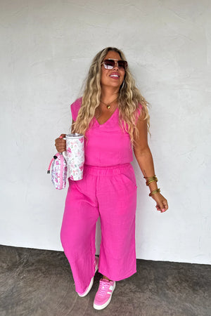 PREORDER- LAURA CROP PANT SET