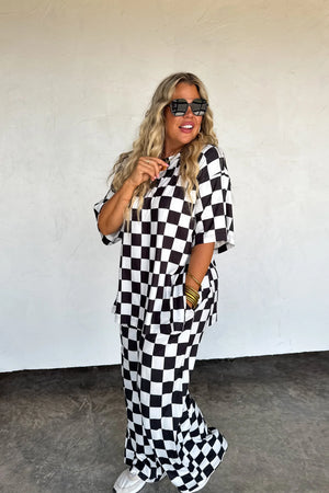 PREORDER- CHECK BABE SIDE SLIT TOP
