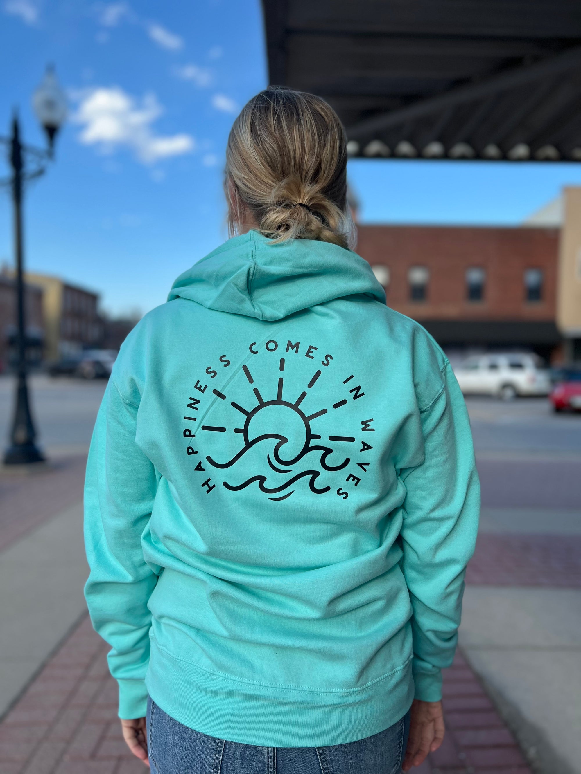 Happiness comes in waves
