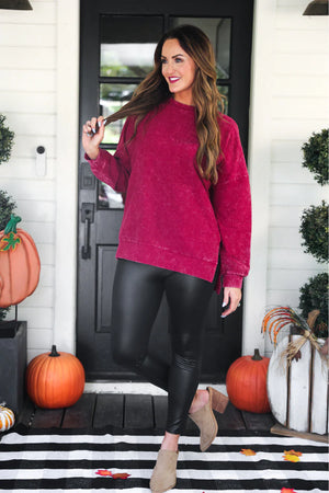 PREORDER Alexis Corded Vintage Pullover