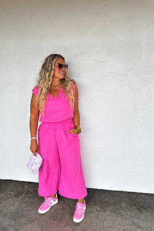 PREORDER- LAURA CROP PANT SET