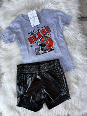 Let's Go Bears Football Helmet Tshirt (Kid)