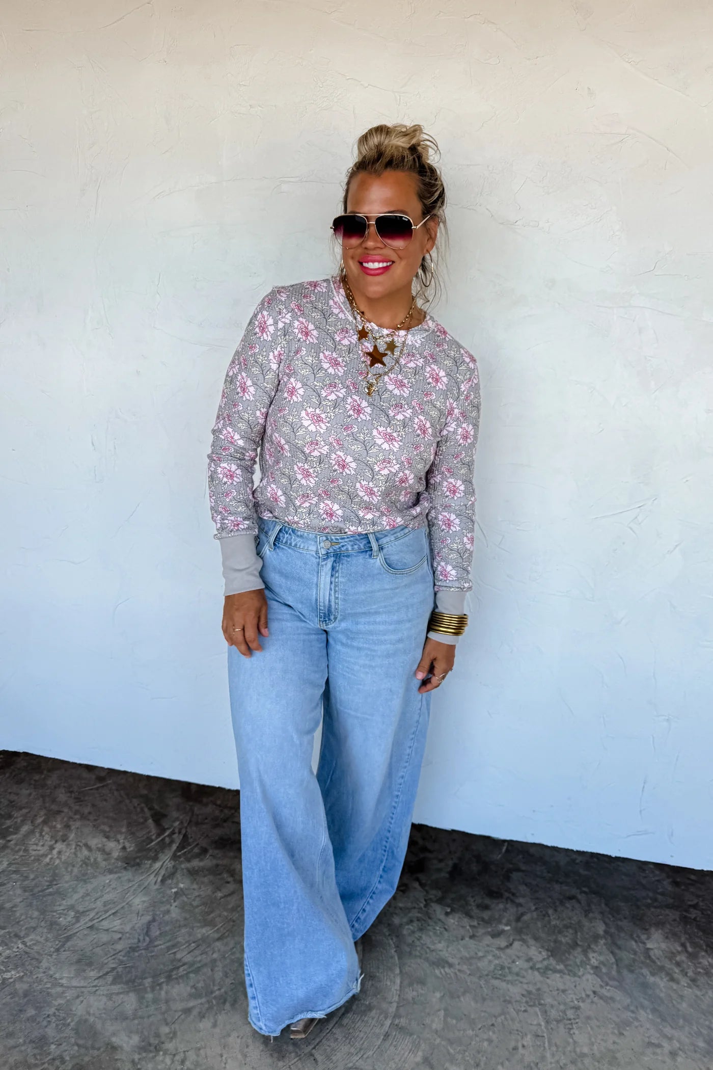 PREORDER- QUINCY WIDE LEG JEANS *