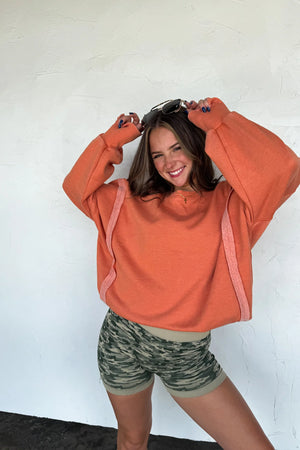 PREORDER- FALL COLORS CLASSIC CREW PULLOVER