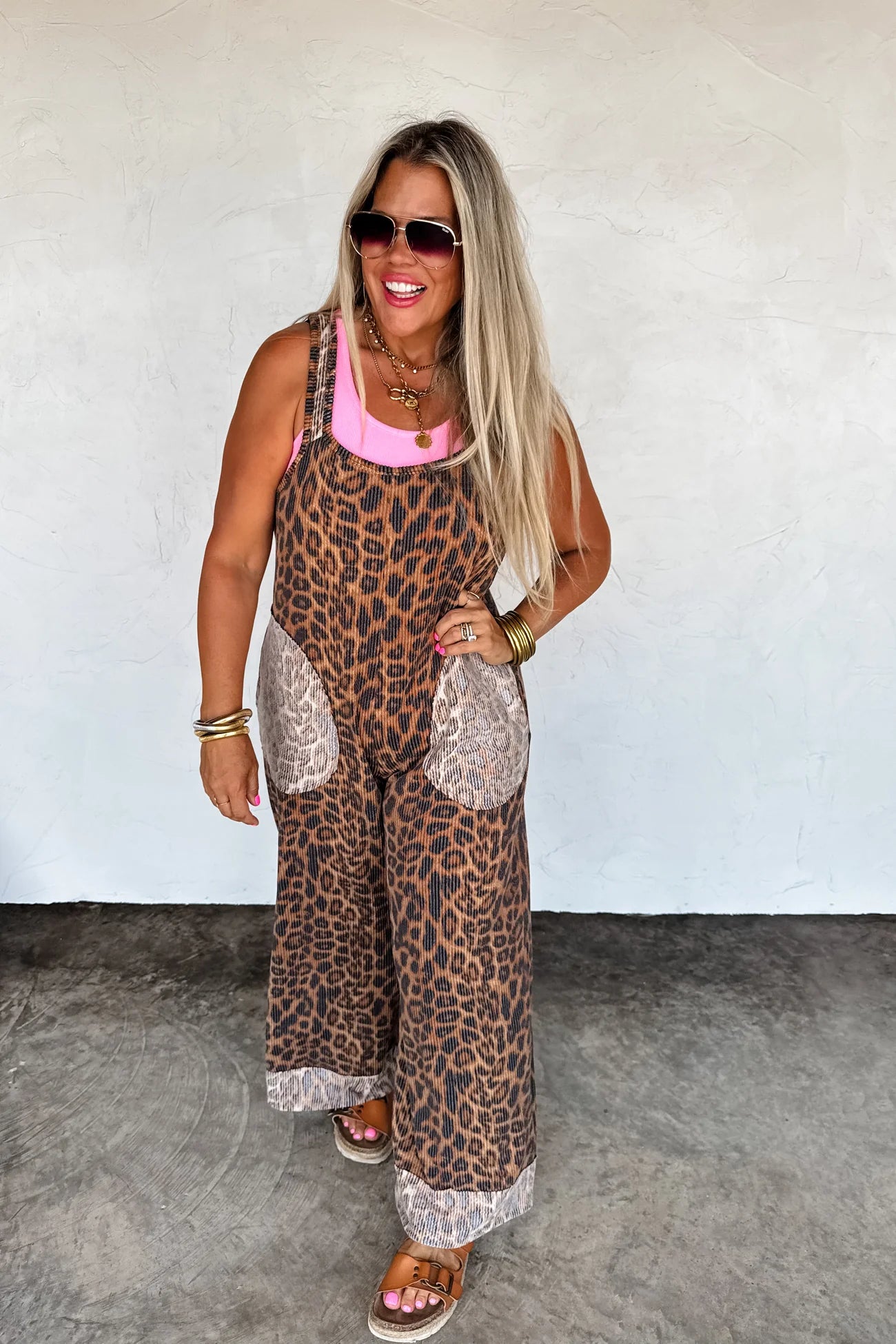PREORDER- RICKI ROMPER - Cheetah