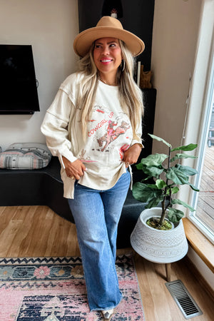 PREORDER- RANCH GIRL CLASSIC CREW PULLOVER
