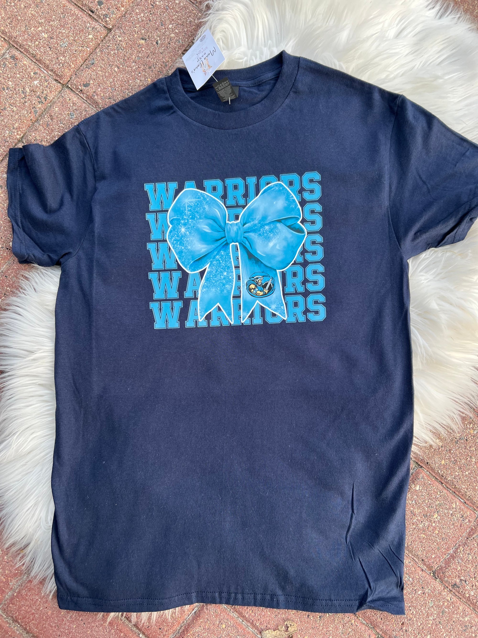 Warriors Bow T-Shirt Mommy & Me- Kids