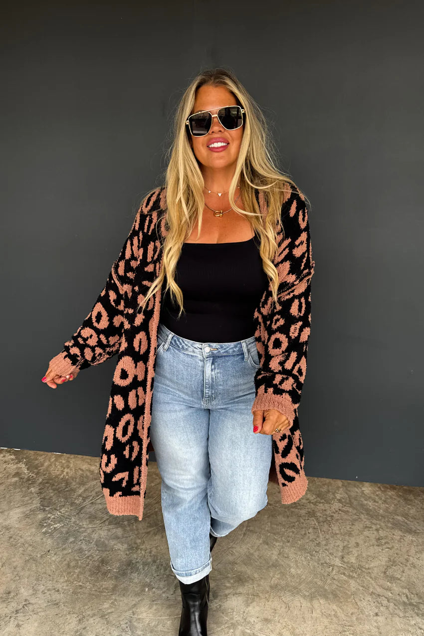Pre-Book Cheetah Cloud Cardigan