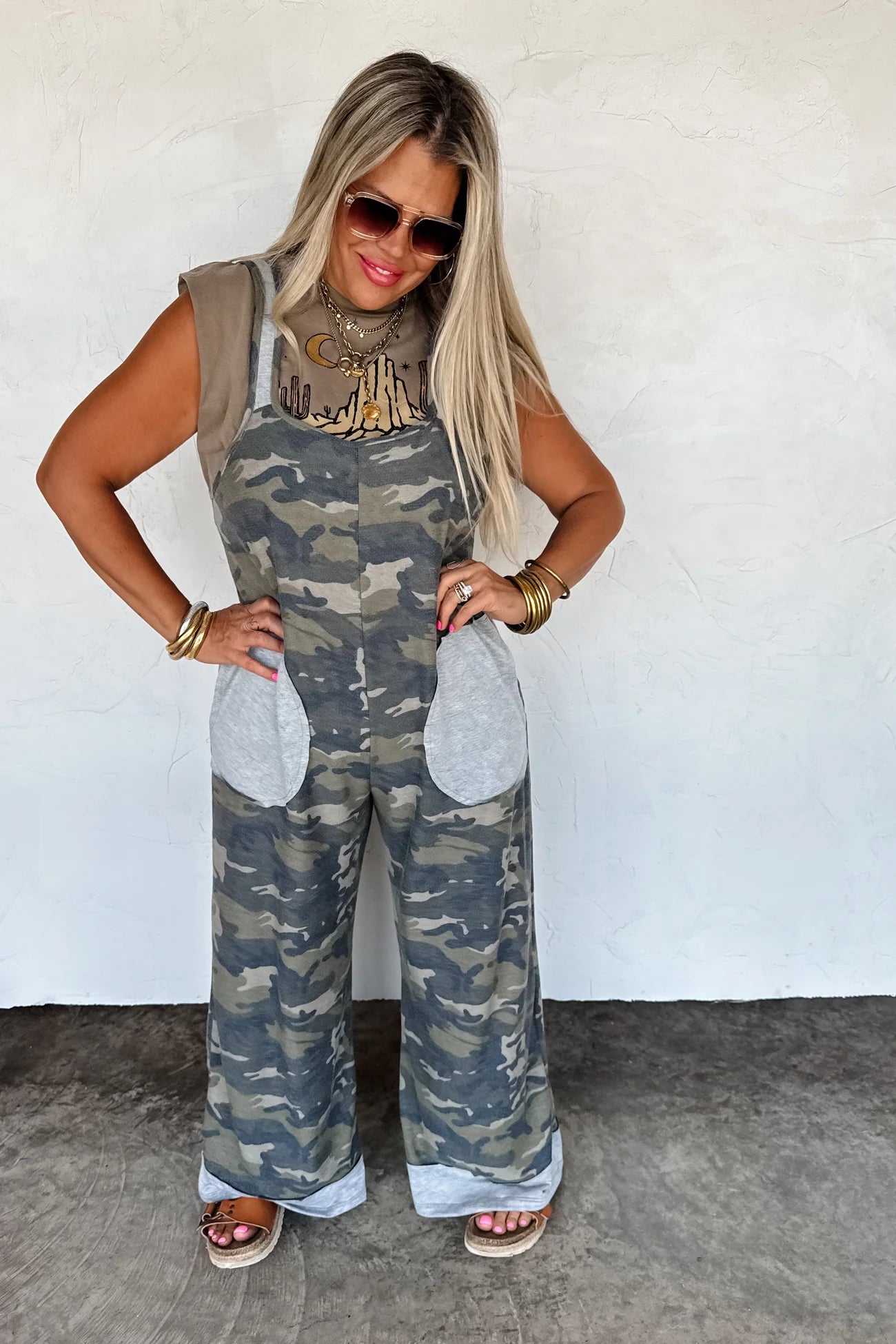 PREORDER- RICKI ROMPER - Camo
