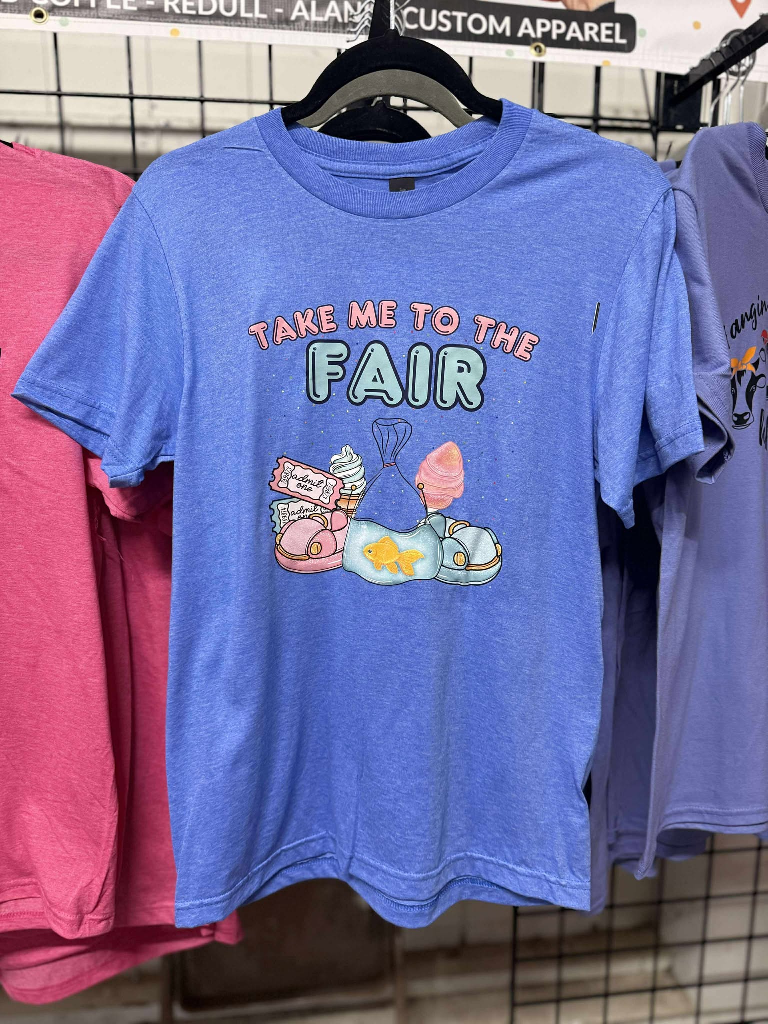 Take Me To The Fair Blue Tshirt
