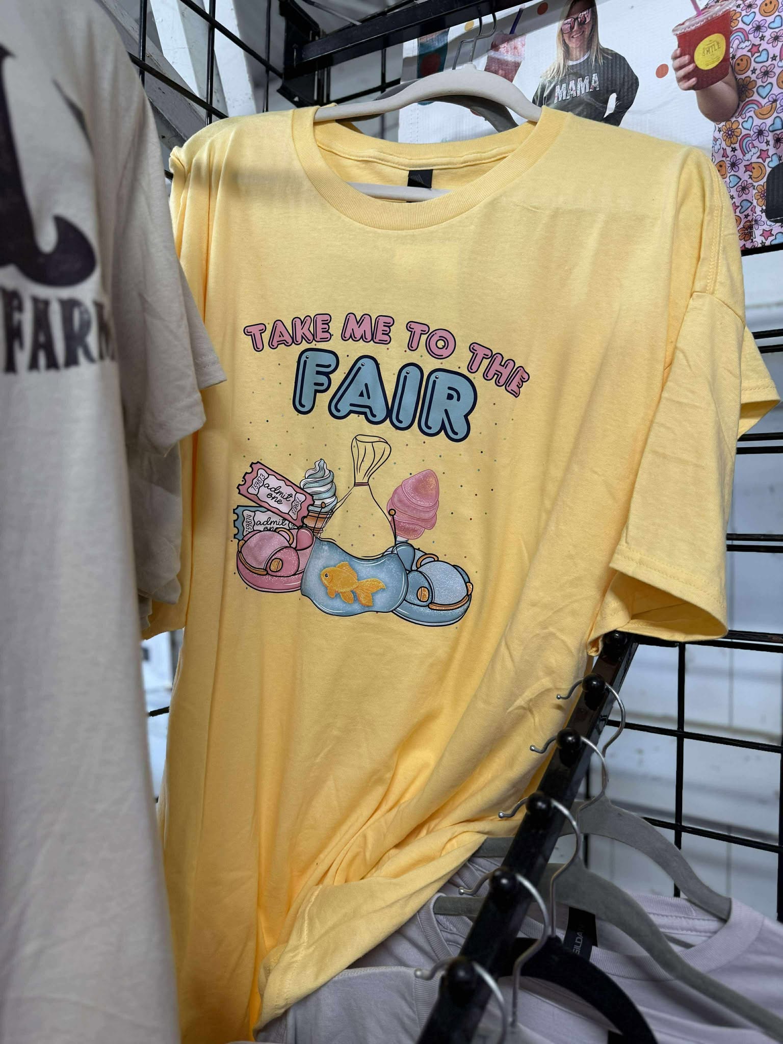 Take Me To The Fair Yellow Tshirt