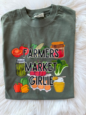 Farmers Market Girlie T-Shirt