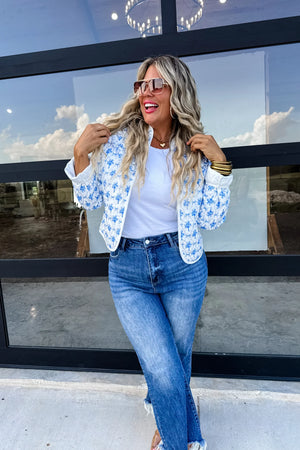 PREORDER- FLORA JANE QUILTED JACKET