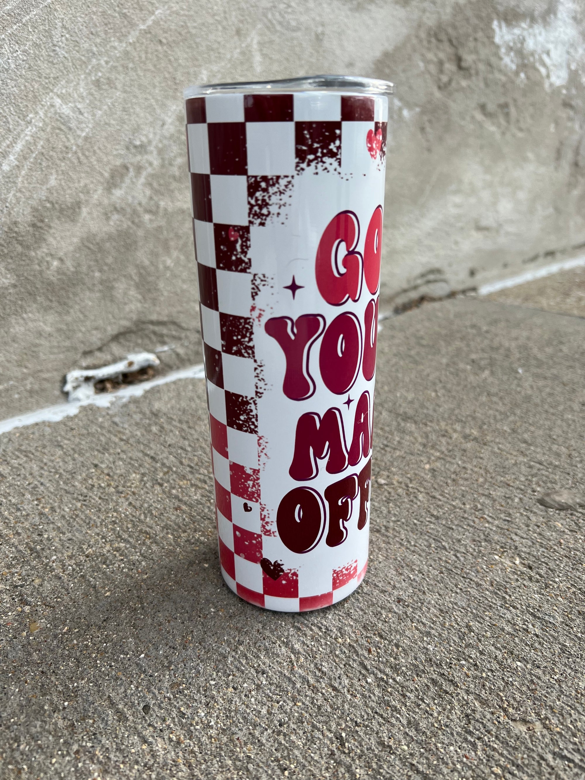 Go ask dad mama off duty tumbler