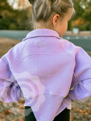 Pre-Order: Girl's Half Zip Scuba (Closing 11/4/2024)