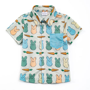 Boys Bunny Shirt  {pre-order)