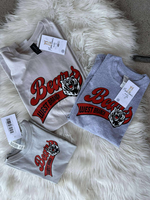 West Branch Bears Tshirt (Adult)