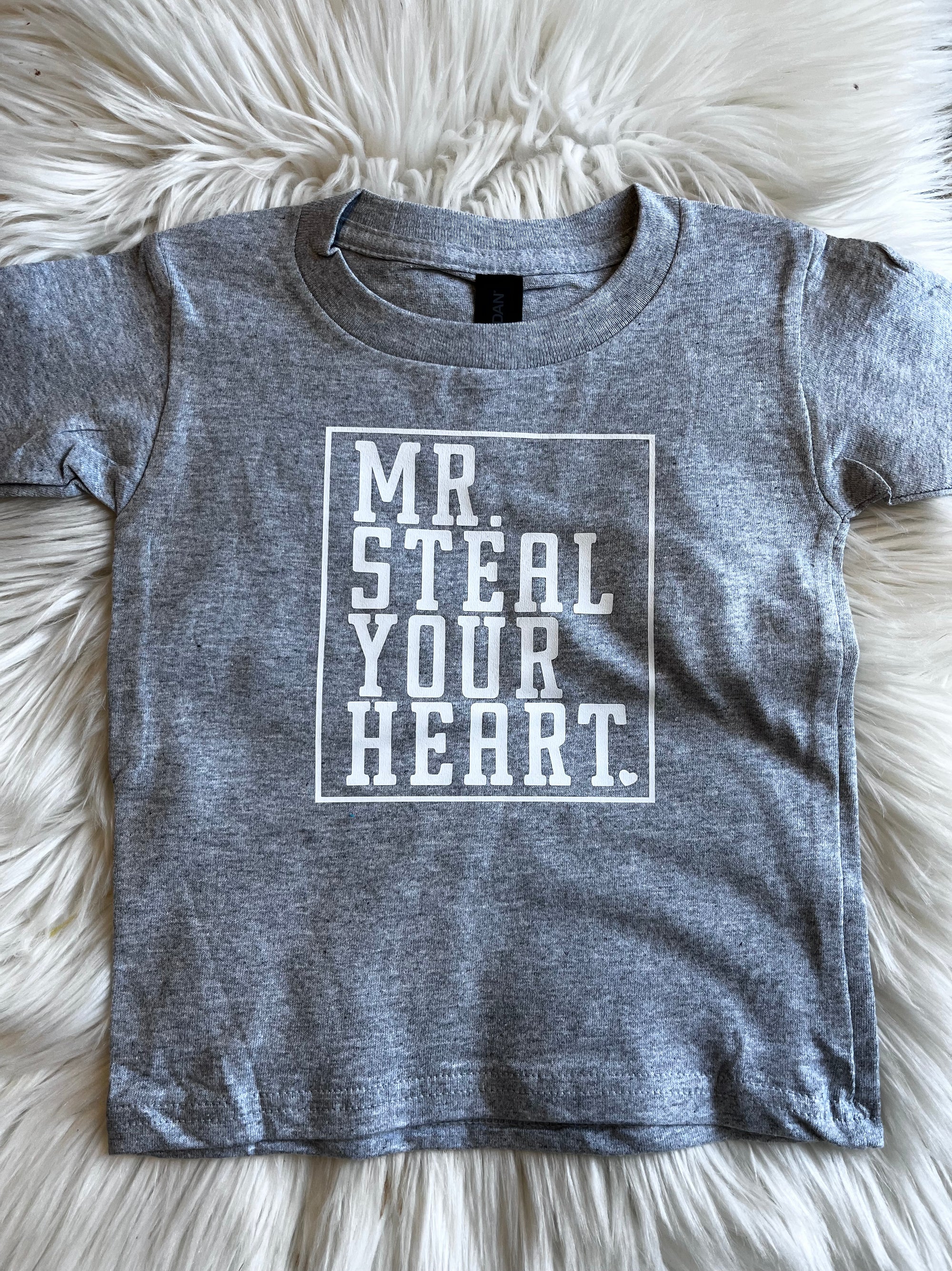 Mr. Steal Your Heart- Gray