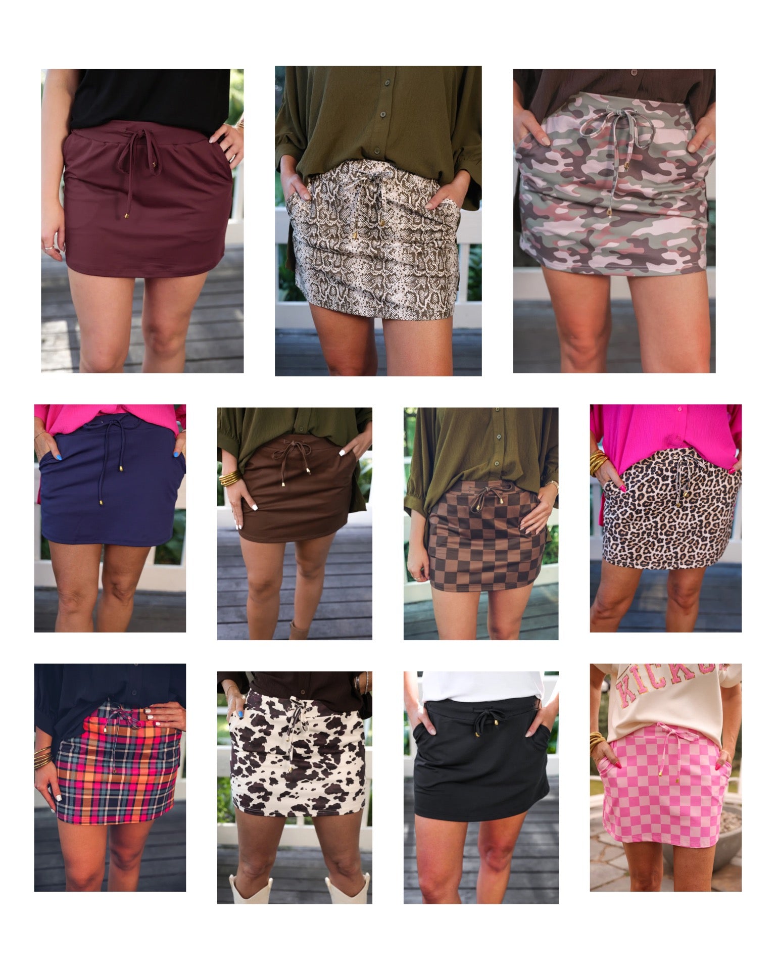 Fall Skorts {Pre-Order Closes June 23@5p}