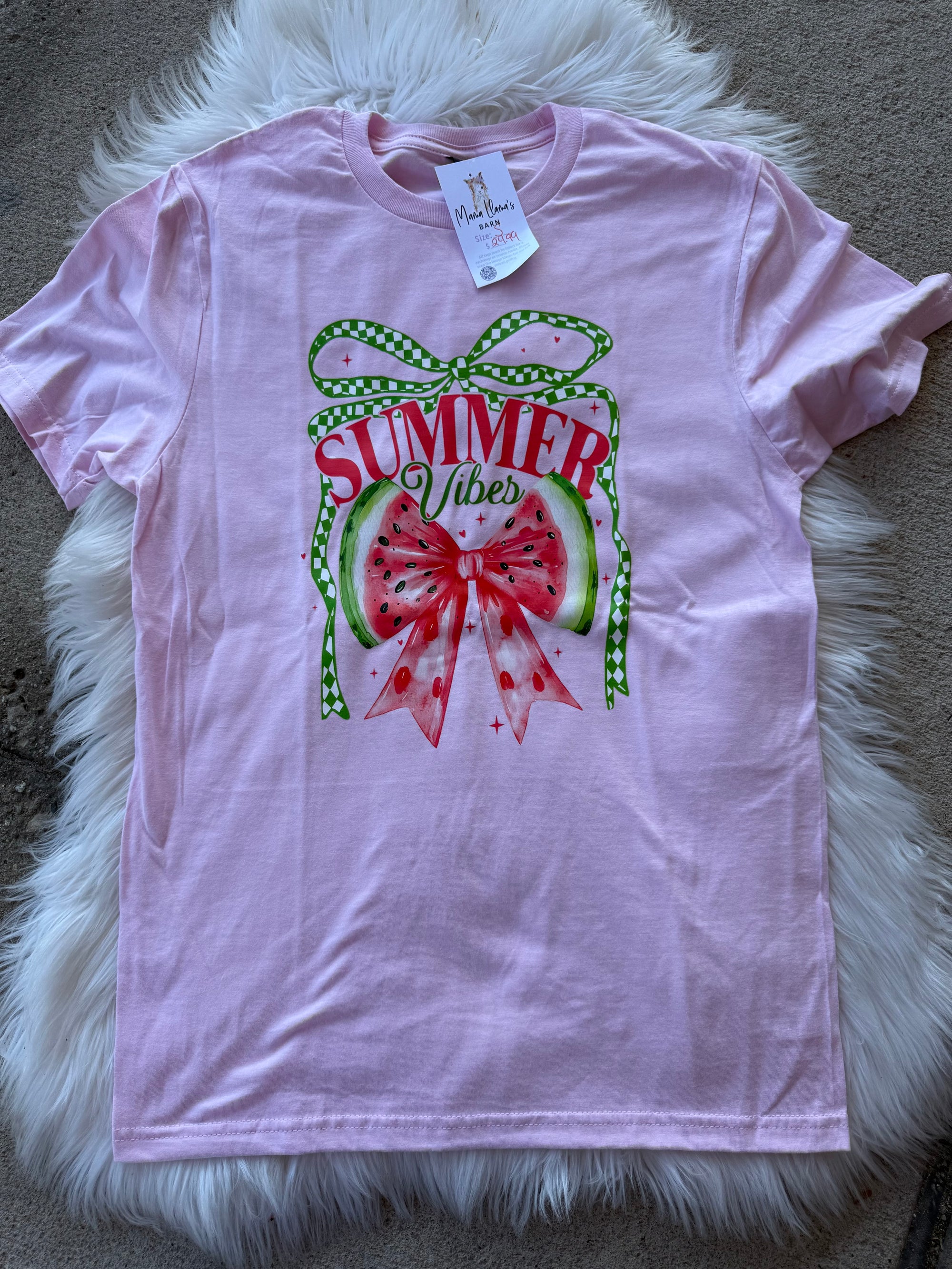 Summer Vibes - Watermelon T-shirt