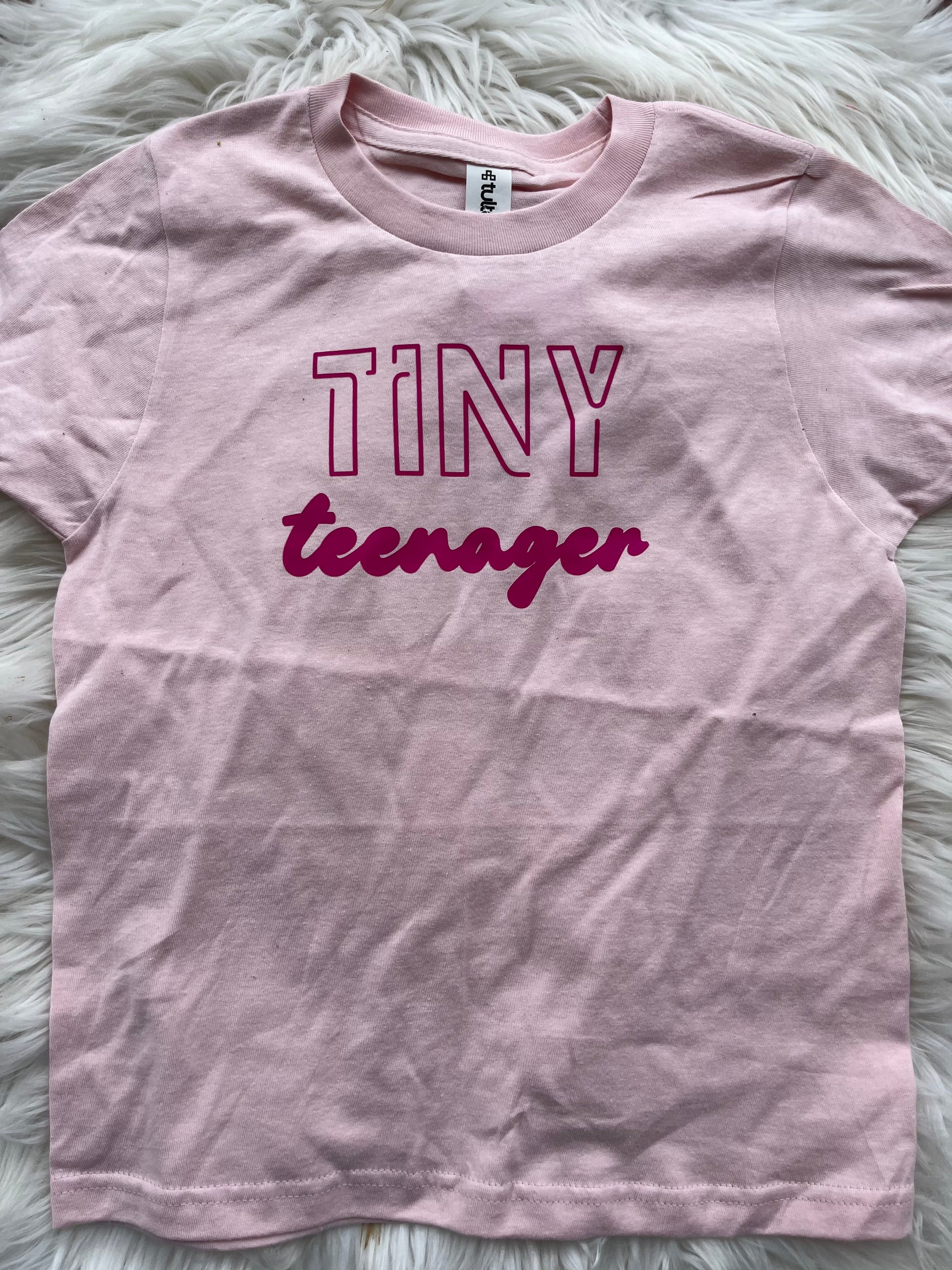 Tiny Teenager Ballerina Pink Tee
