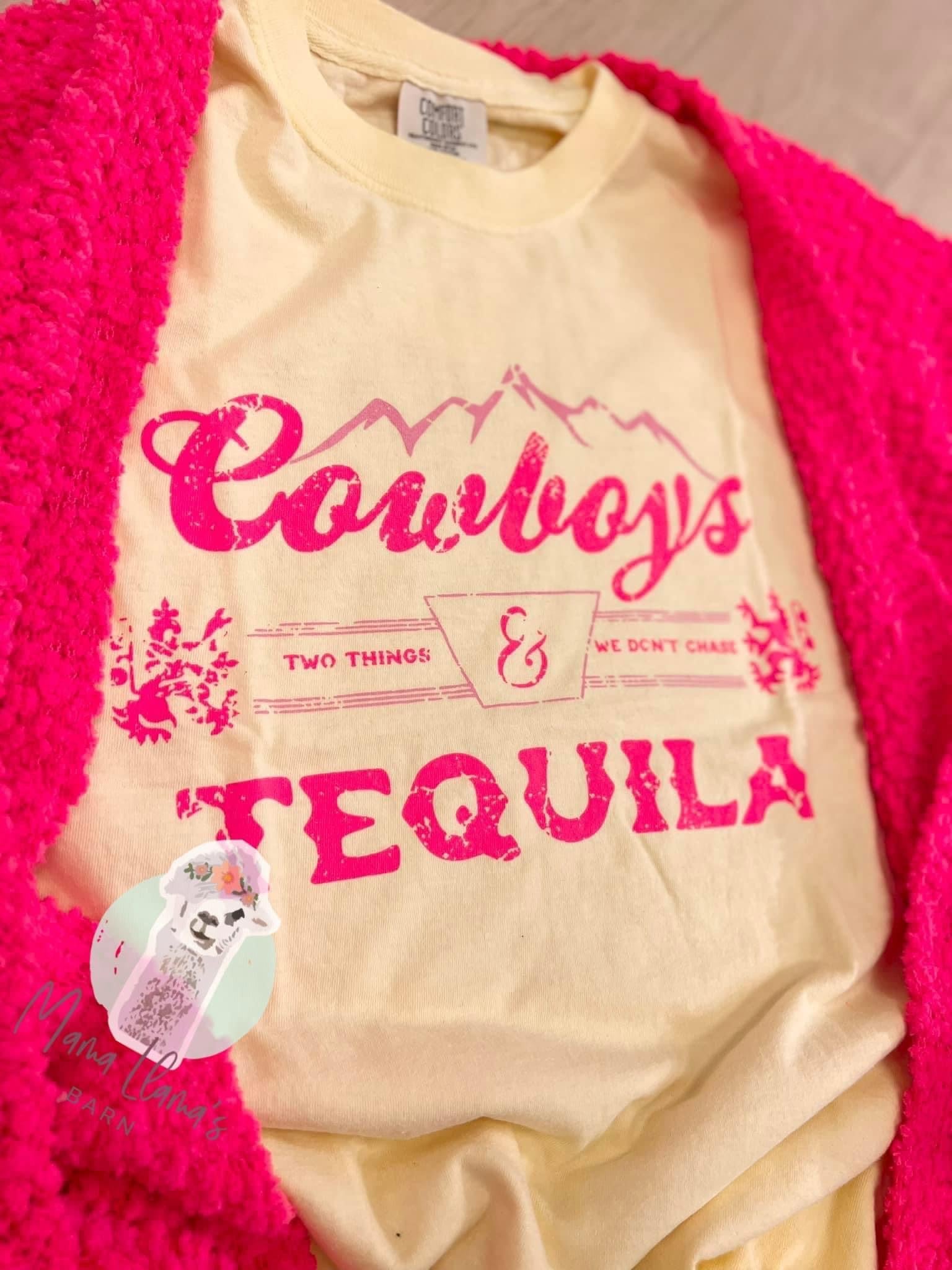 Cowboys and Tequila Shirt {Pre-Order} Closes 2-26-24 @10pm