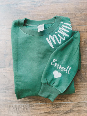 Custom Mama/Auntie/Grandma Crewnecks {Pre-Order Closes 11/16}