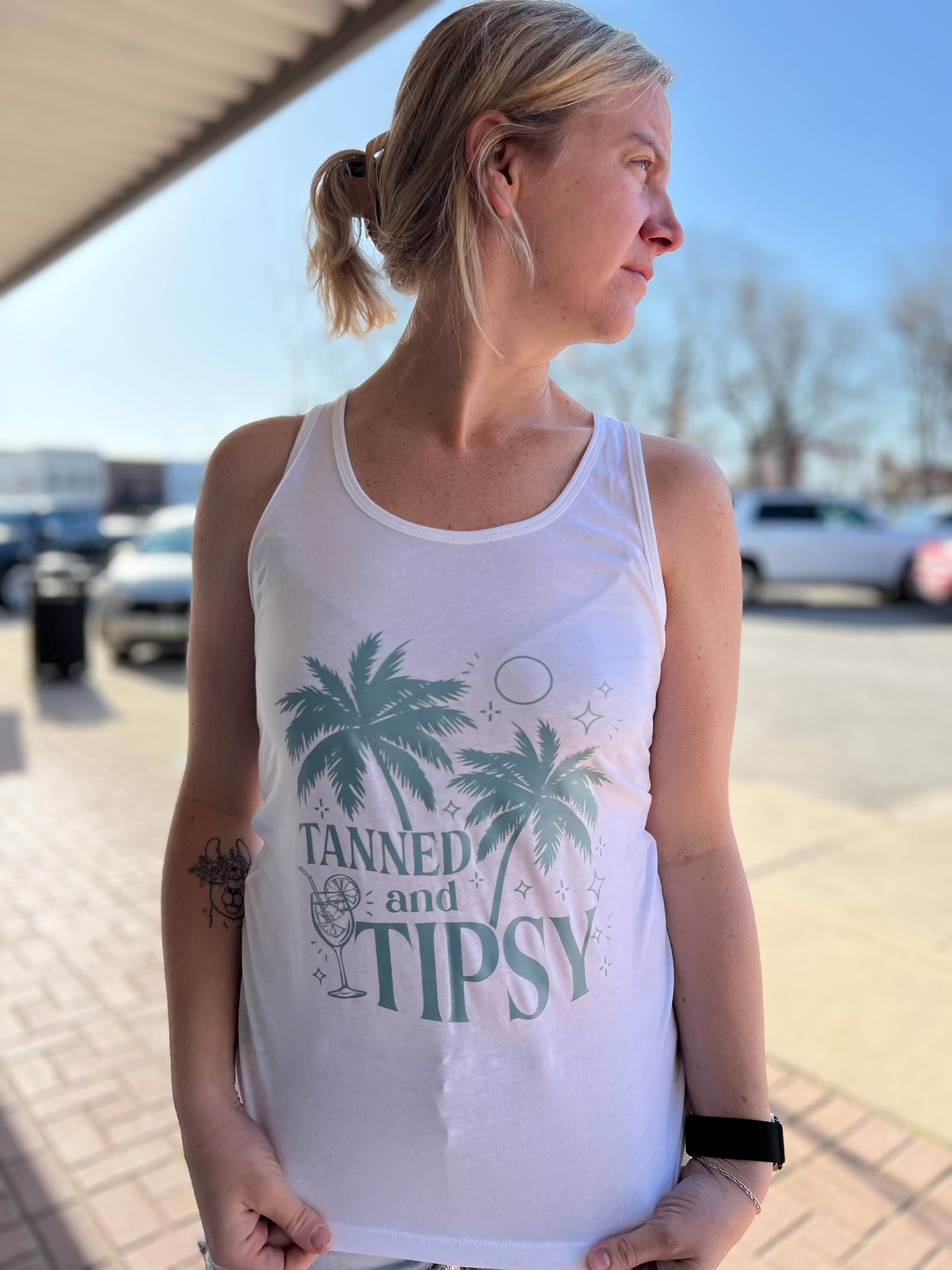 Tanned and Tipsy Tank Top