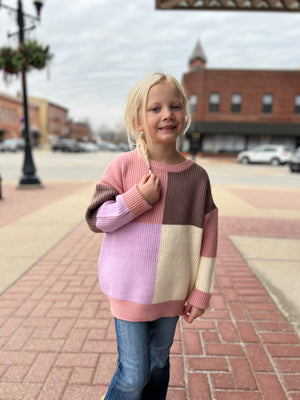 Block Sweater Adult (Mommy & Me)