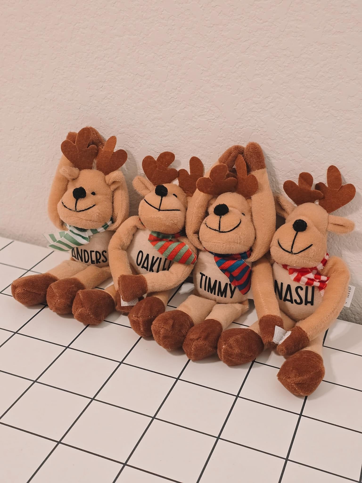 Personalized Reindeer Stuffy {Pre-Order Closes 11-8}