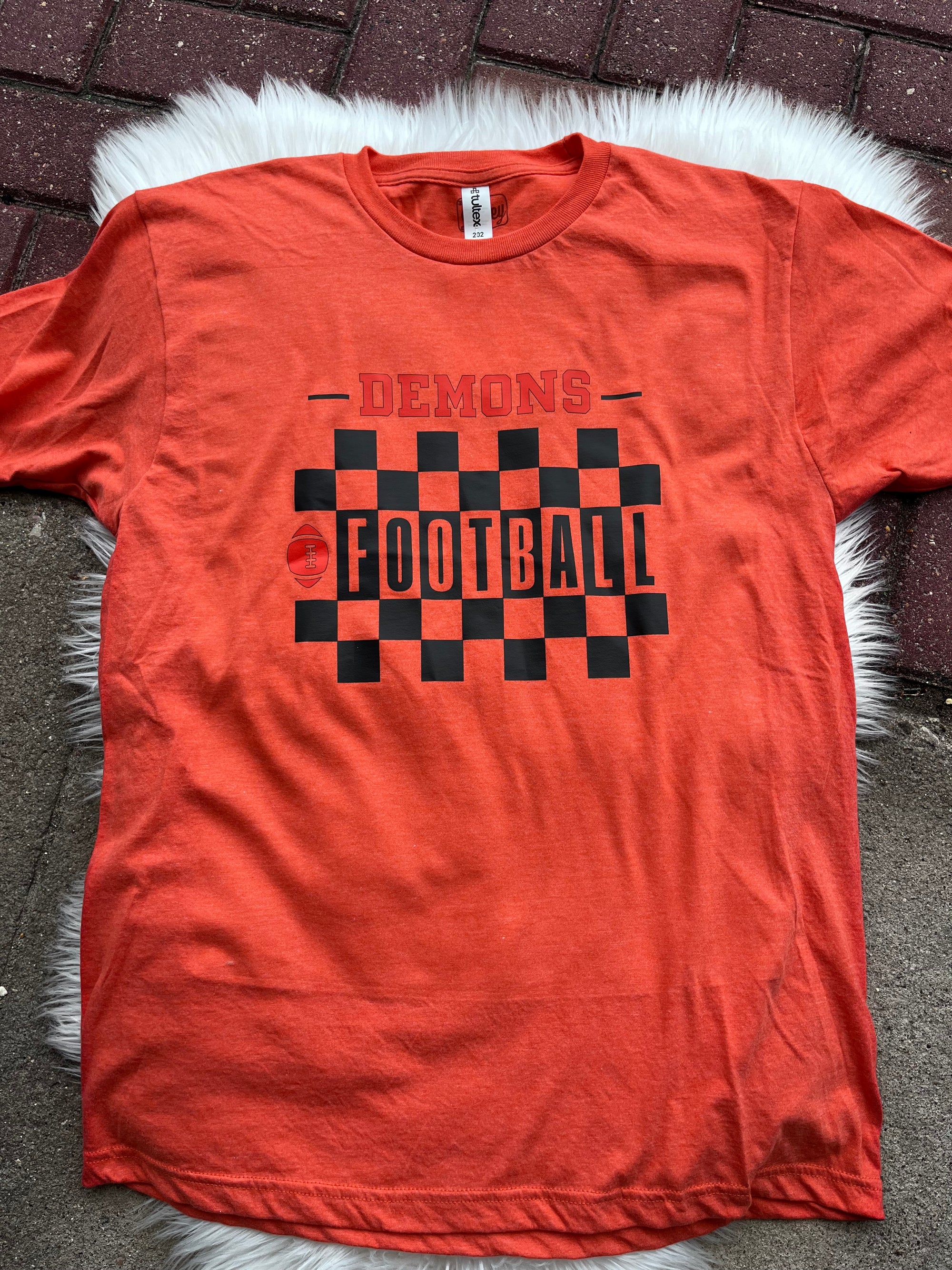 Demons Football Checkerboard Shirt