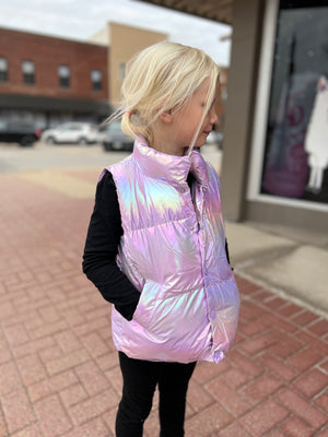 Laser Purple Kid's Vest