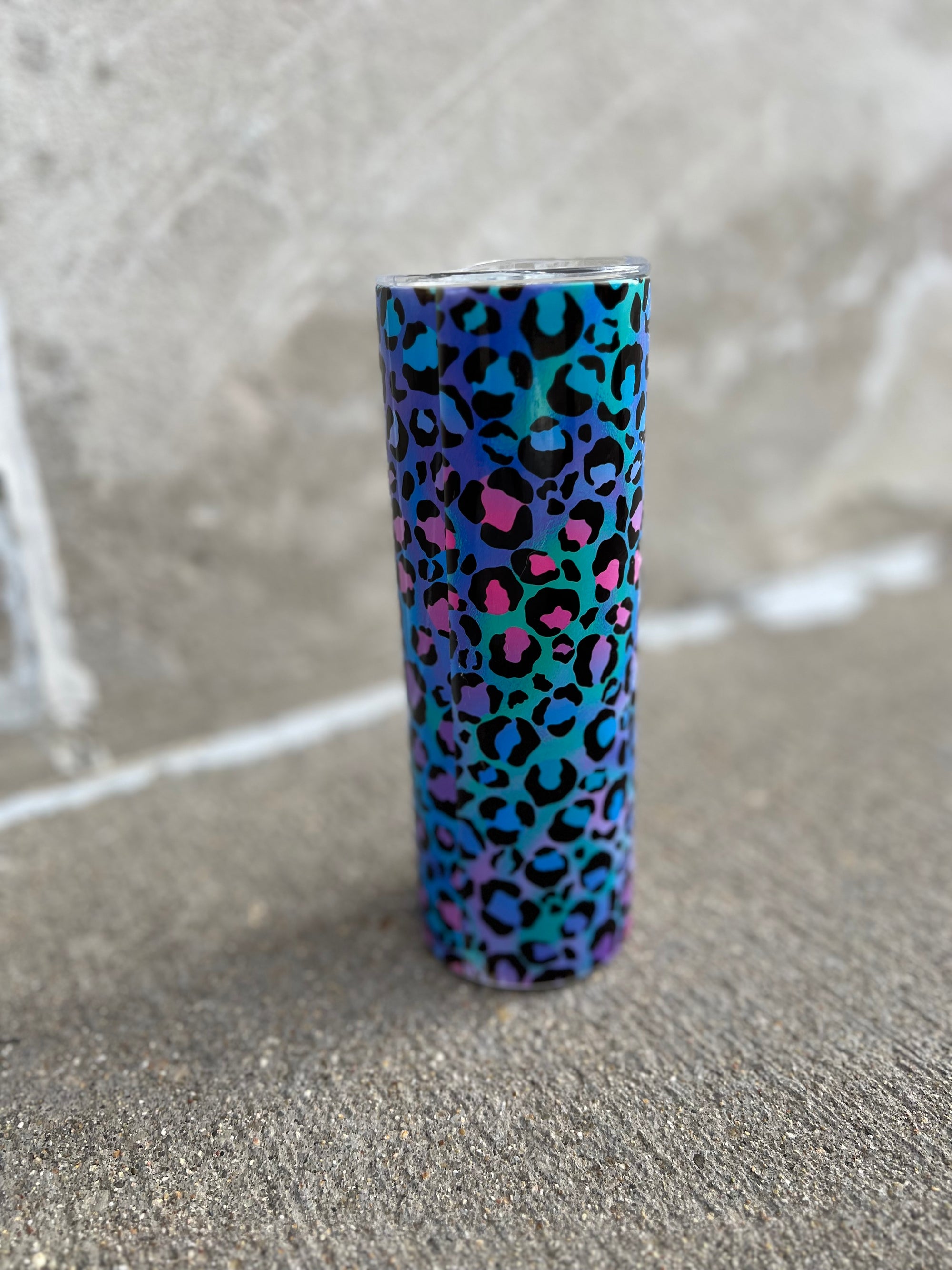 Blue,Pink,Cheetah Print MAMA tumbler