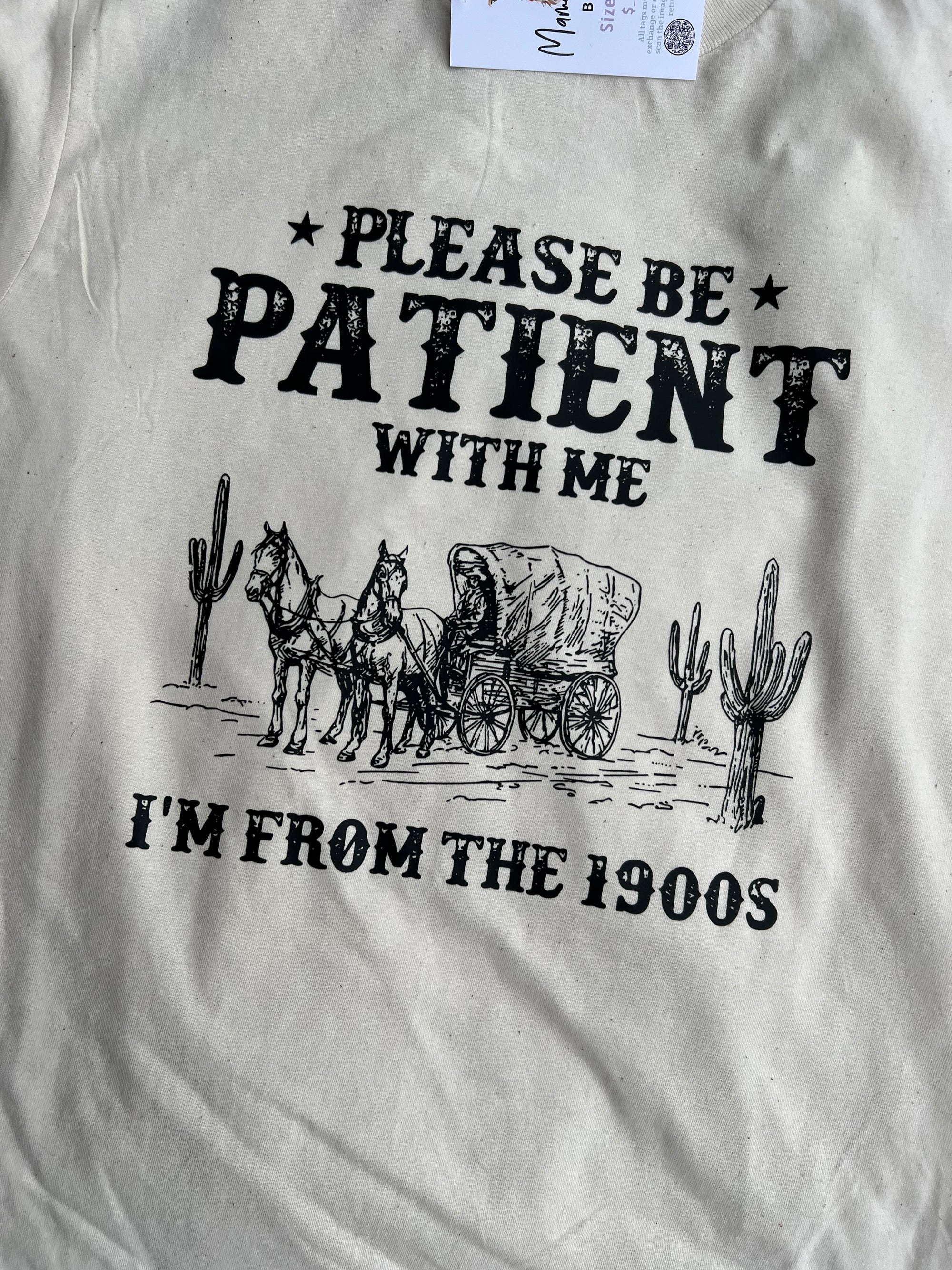 Please be patient with me I'm from the 1900's