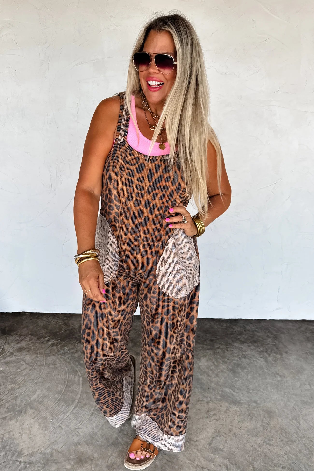 PREORDER- RICKI ROMPER - Cheetah