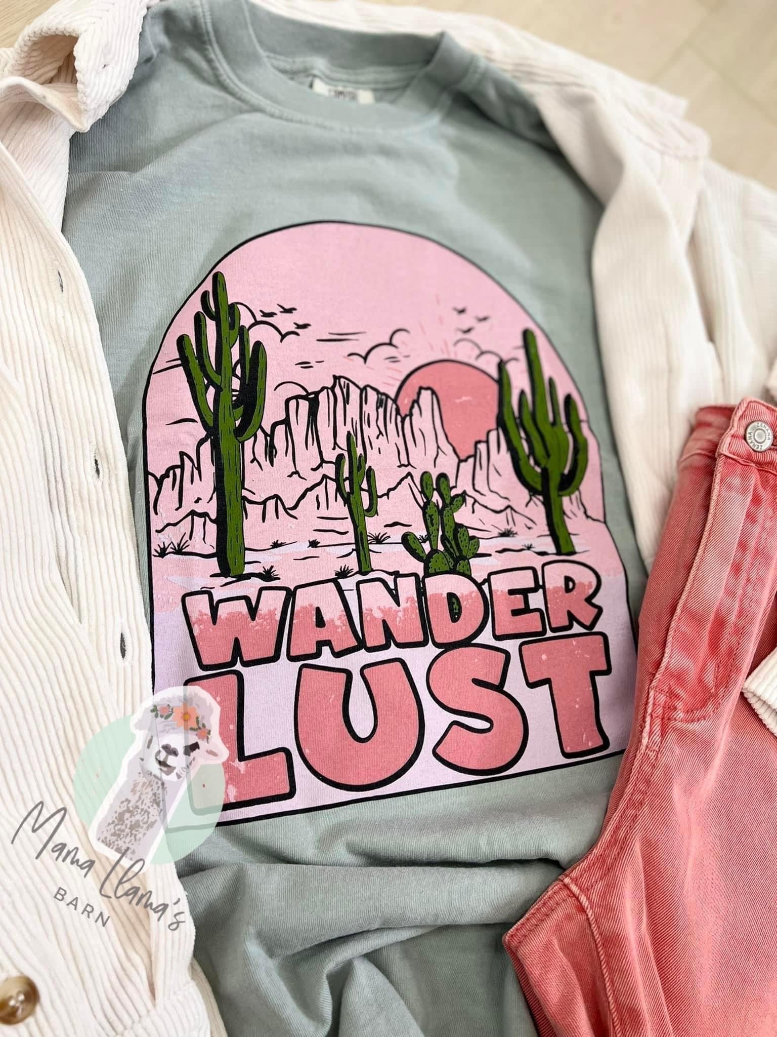 Wanderlust T-Shirt {Pre-Order} Closes 2-26-24 @10pm