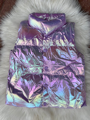 Laser Purple Kid's Vest