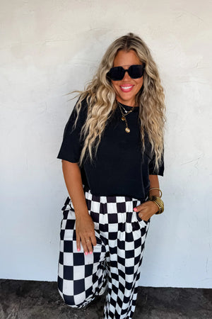 PREORDER- CHECKER POP PANTS