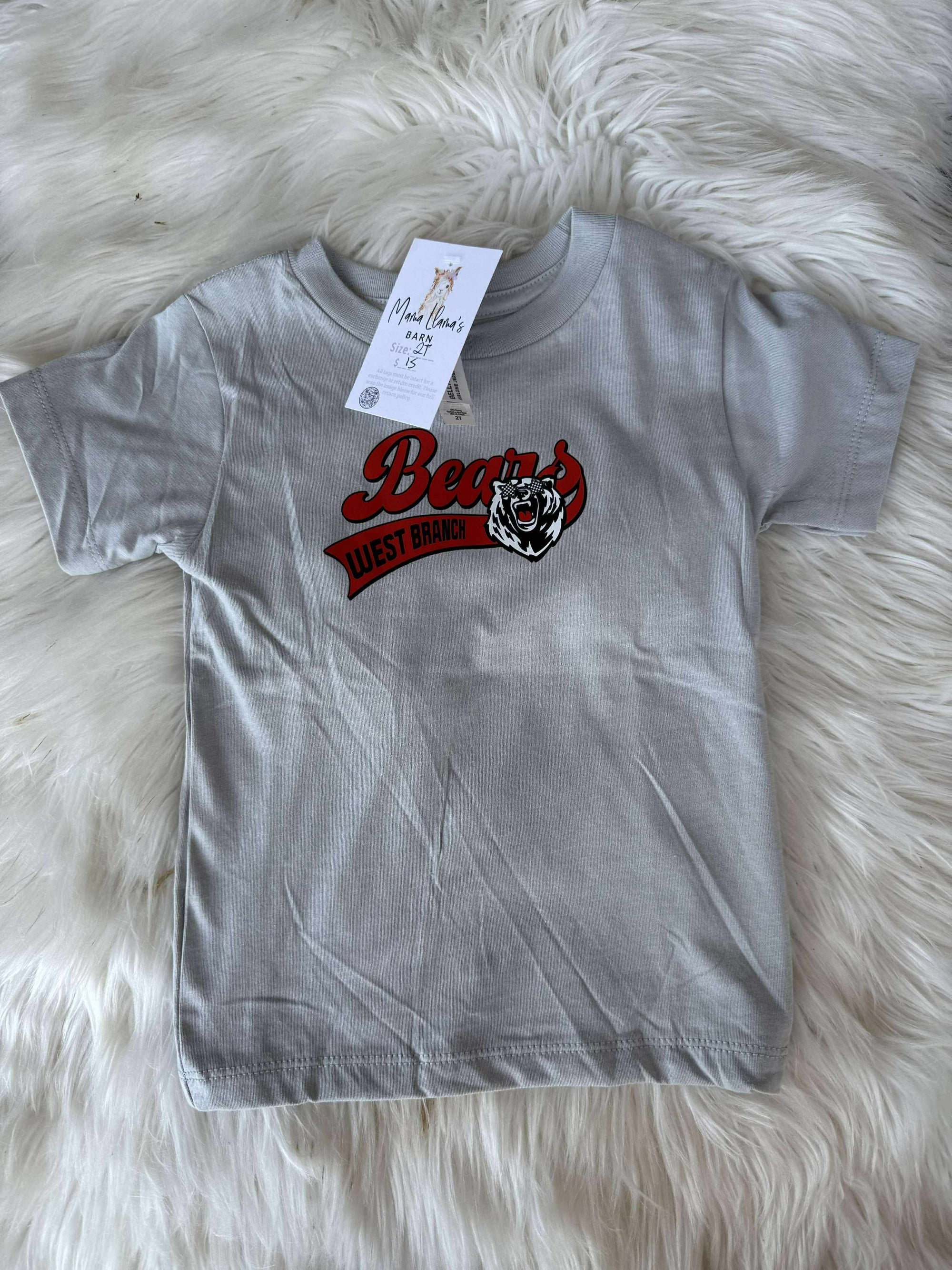 West Branch Bears Tshirt (Kid)