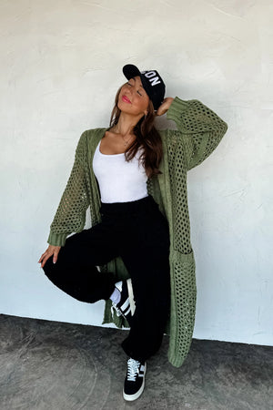 PREORDER- KANDIAS KNIT CARDIGAN